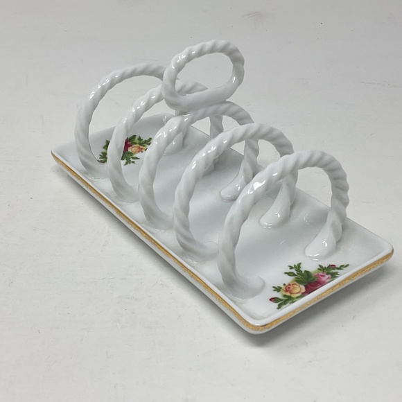 Royal Albert Old Country Roses Toast Server - Picture 3 of 8